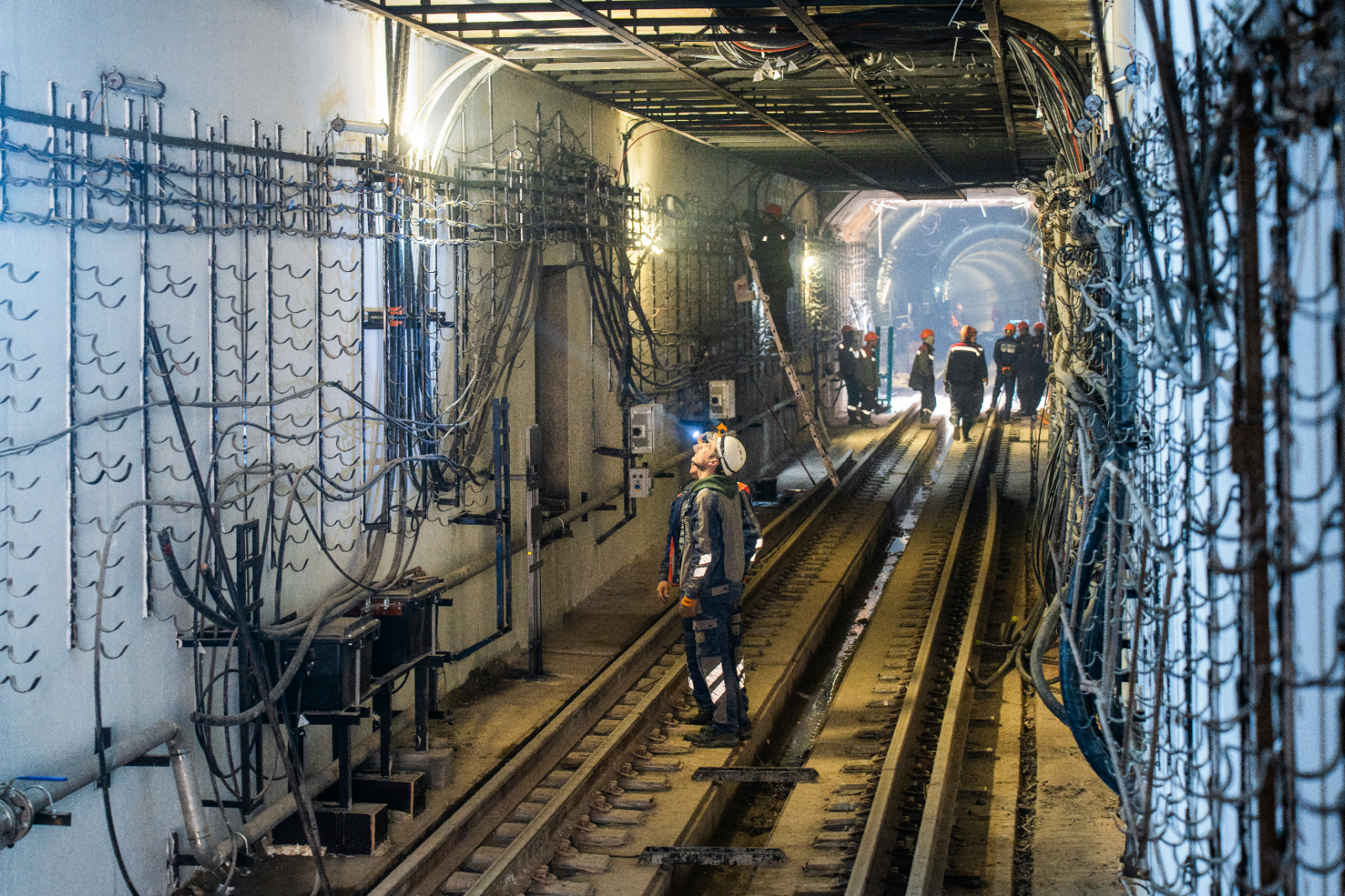 Строительство московского метро